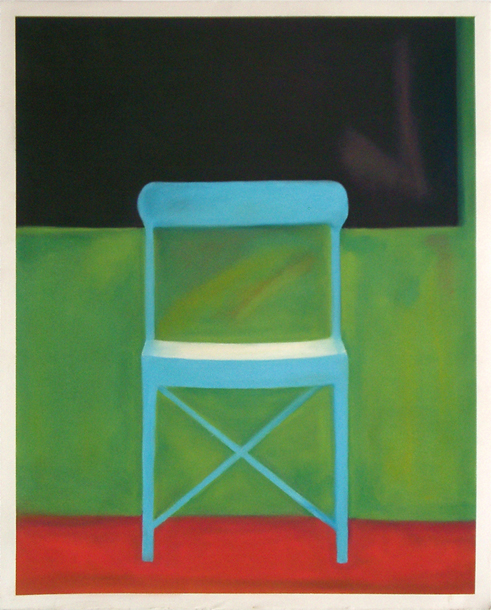 dry pigment on paper