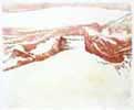 Hill Forts : carborundum print